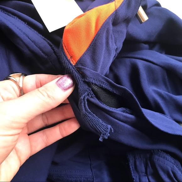 💙 MICHAEL KORS BASICS TRUE NAVY HOODIE JACKET! - Picture 15 of 16